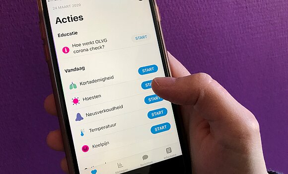 De digitale coronacheck via de app | CWZ Nijmegen